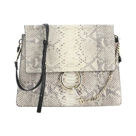 chloe faye bag pack|chloe faye python bag.